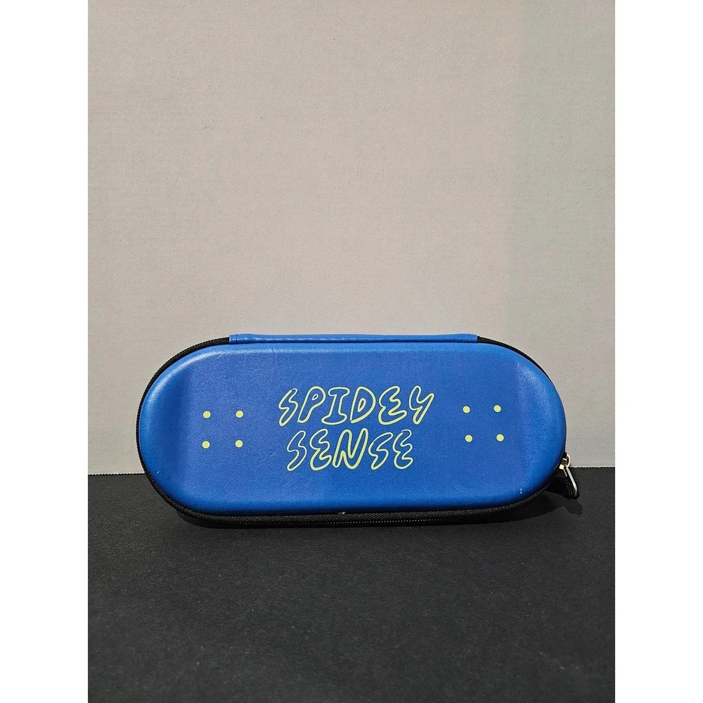 Yoobi Pencil Case Kids Blue Excellent Marvel Spiderman Skateboard Spidey Sense